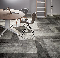 Flotex Concrete planks 139002 Thunder фото 3 | FLOORDEALER